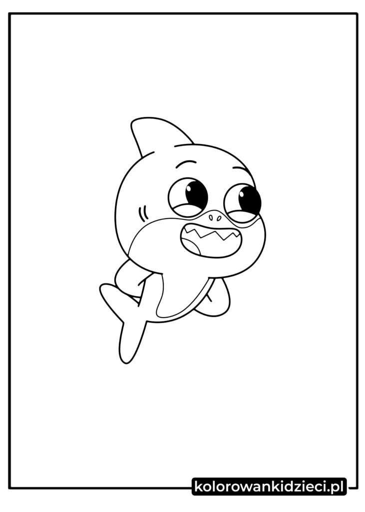 Baby-Shark-kolorowanki