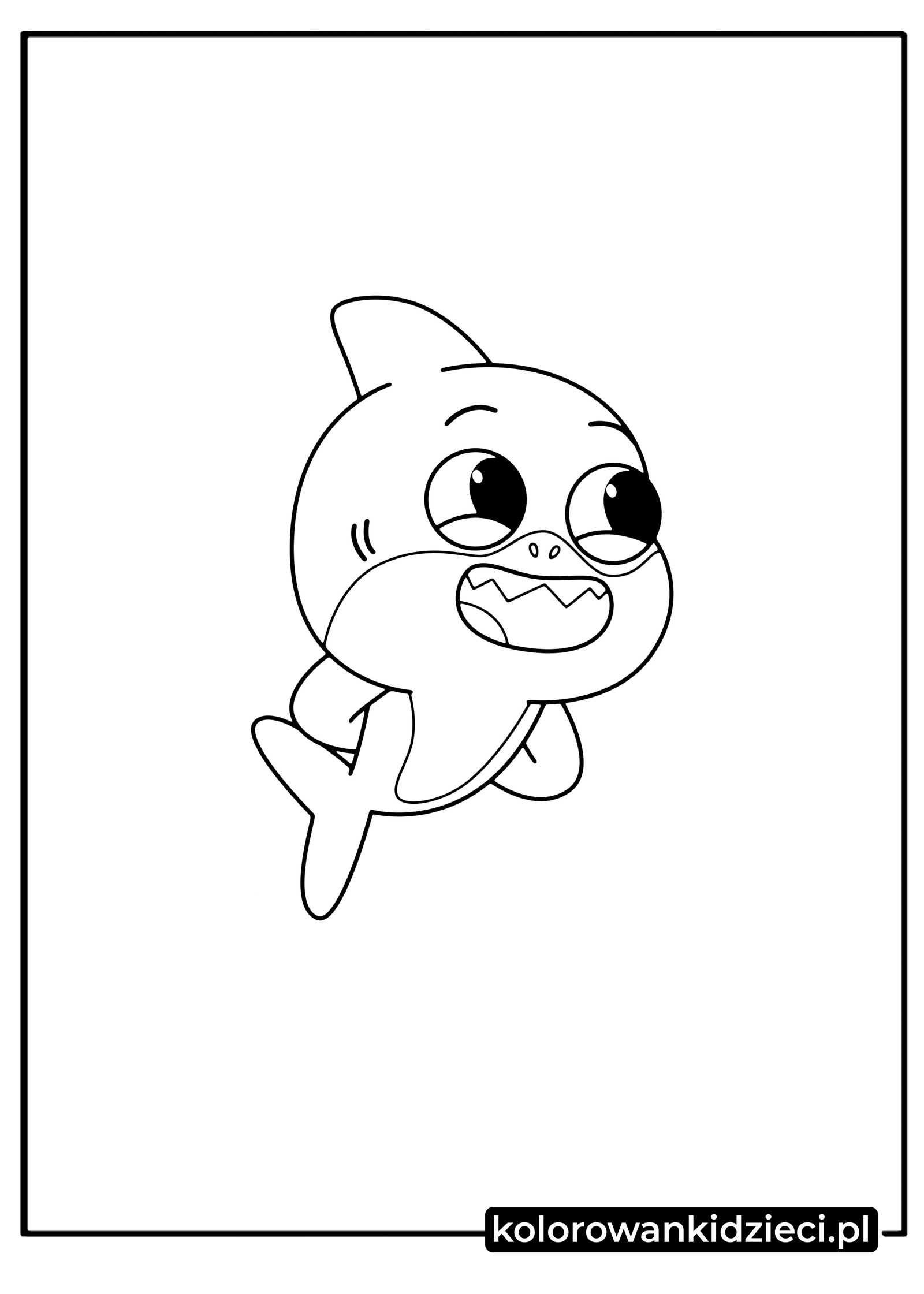 Baby-Shark-kolorowanki