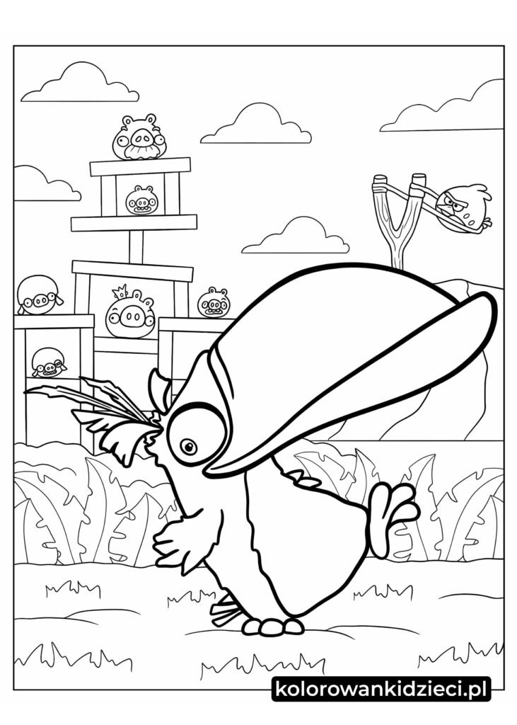 Angry Birds 2 Hal kolorowanka