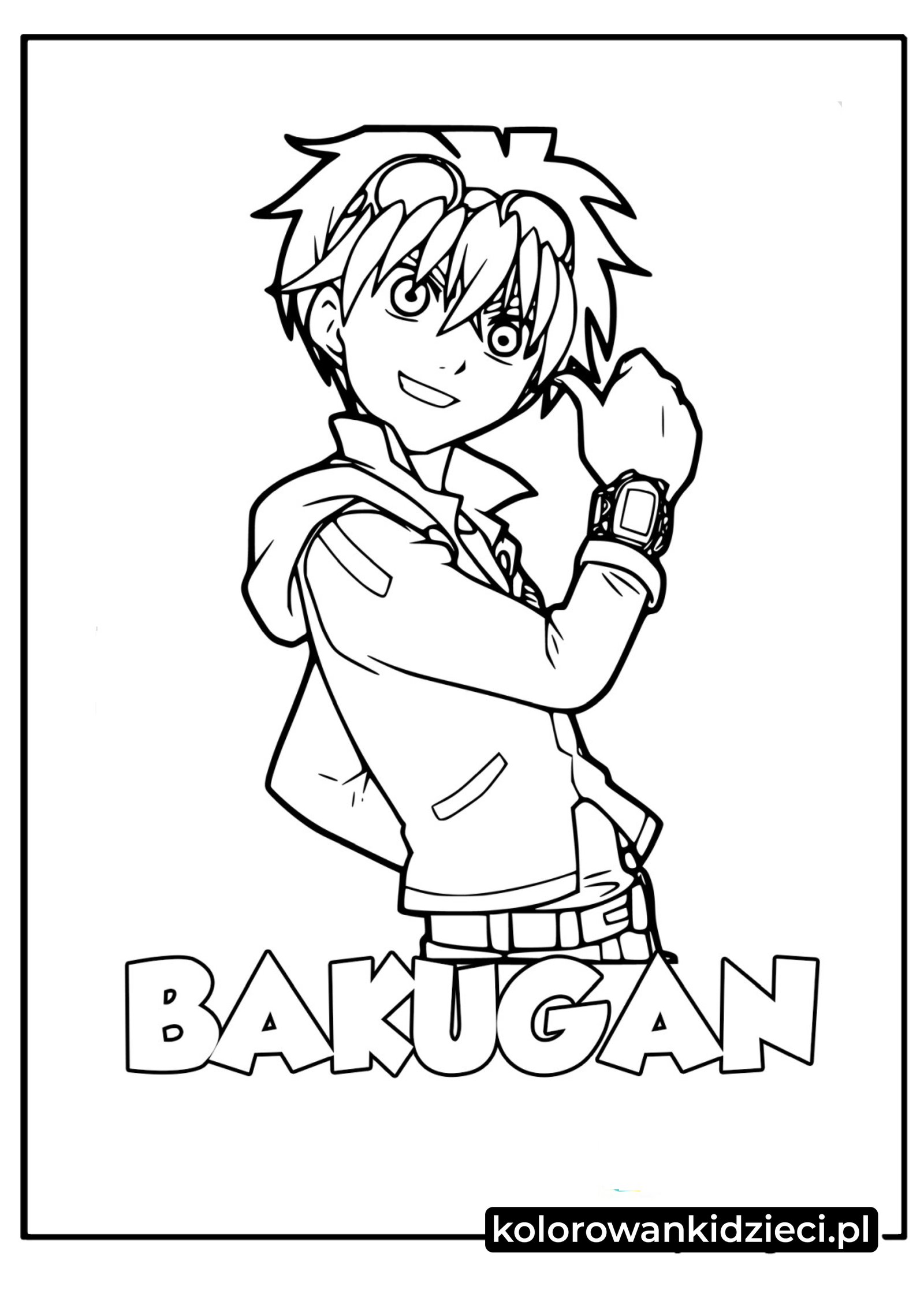 Kolorowanka do druku Bakugan Bakugan-kolorowanki---Darmowe-kolorowanki-do-druku