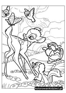 Bambi-Z-Motylem-Na-Ogonie-Kolorowanki