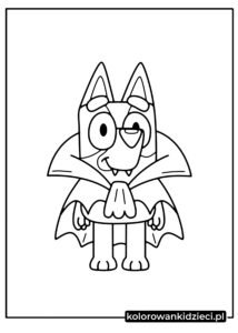 Bluey-halloween-kolorowanki-(Drakula)