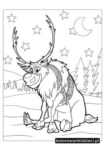 Sven-Renifer-Kolorowanka