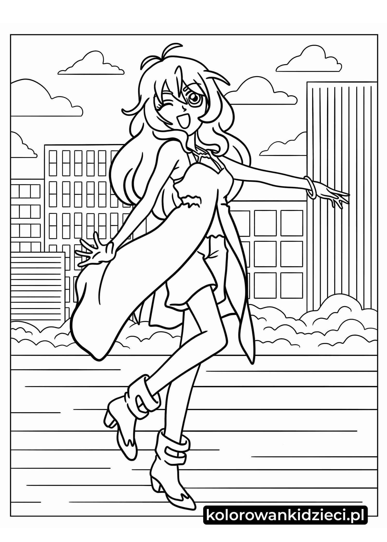 Kolorowanka do druku Bakugan Alice Gehabich bakugan-Alice-Gehabich-Mrugająca-Kolorowanka