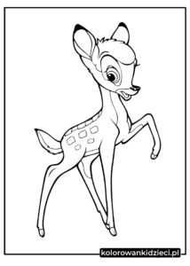 łatwa-strona-do-kolorowania-bambi