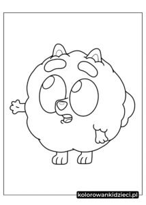 Kolorowanka-Kawaii-pompon-dla-przedszkolaków