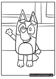 Urocza-Bluey-Kolorowanka