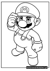 Kolorowanka-Mario
