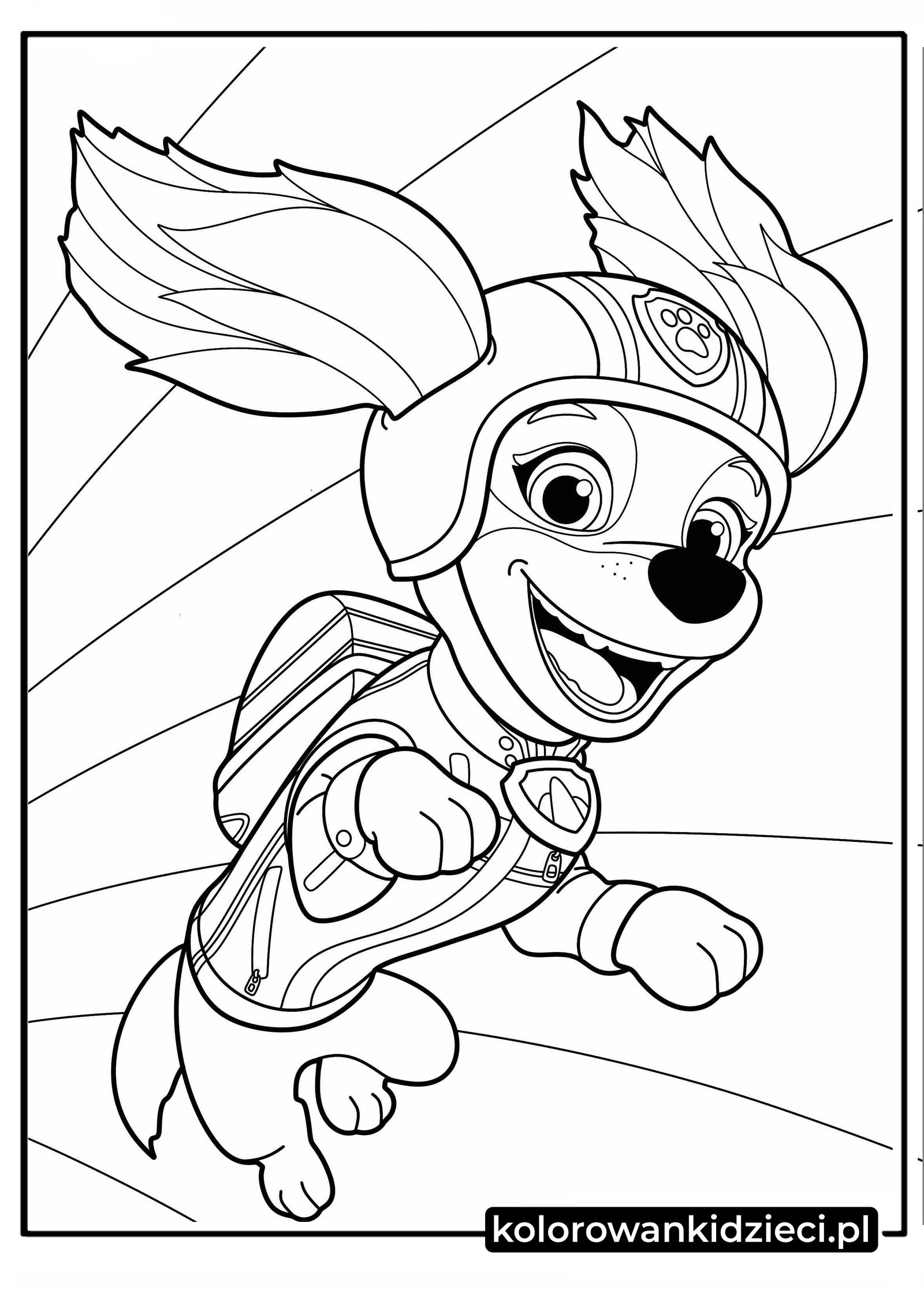 Kolorowanki Liberty-z-Psi-Patrol