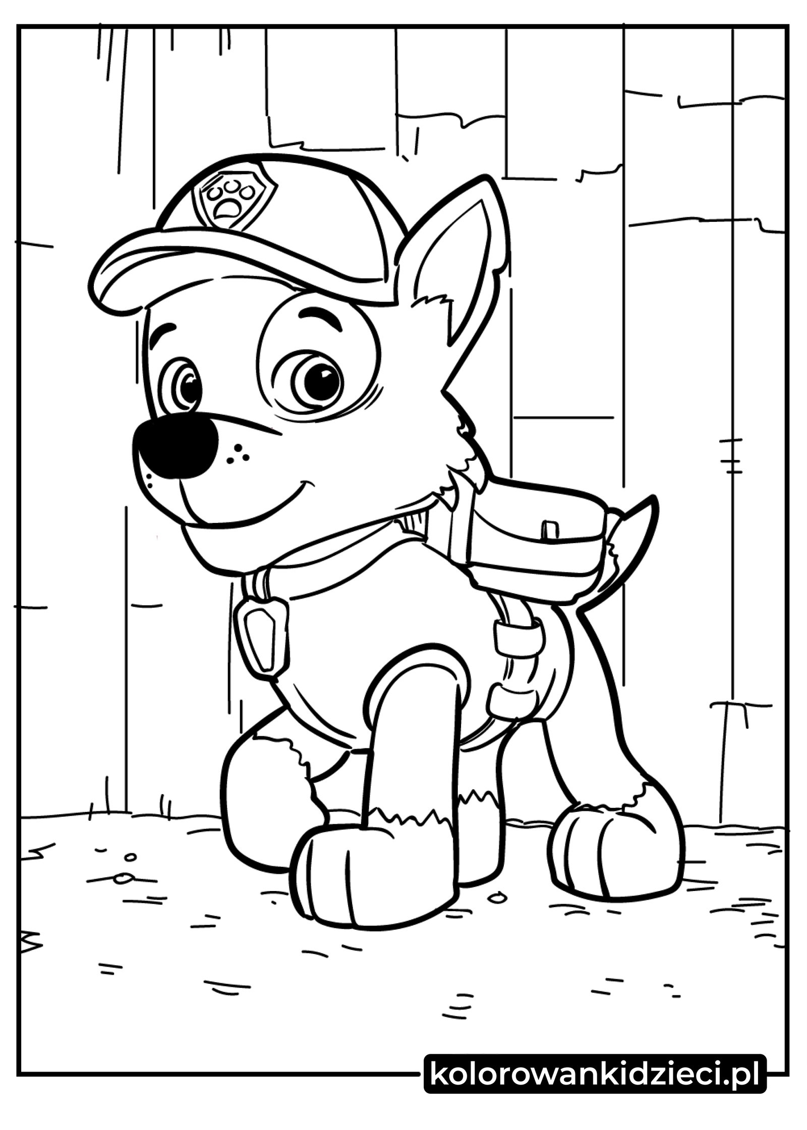 Kolorowanki Rocky-z-Psi-Patrol