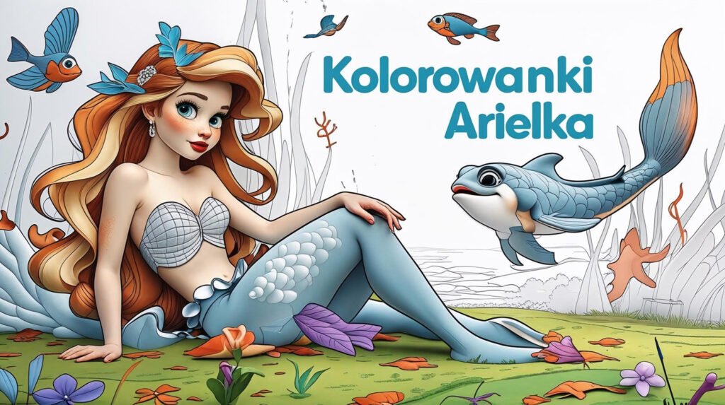 arielka kolorowanka